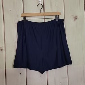 NWT T.H.E. Swimwear Topanga Swim Short Navy Size 22W